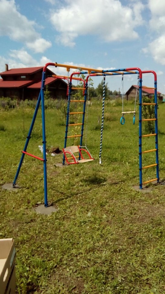 Уличный детский игровой комплекс для дачи (ДСК) "Пионер Юла ЦК"