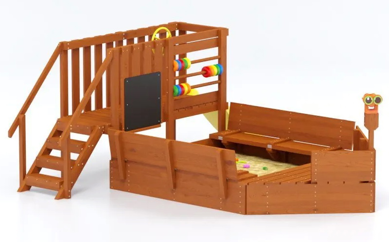 Игровой комплекс Песочный дворик Савушка-4