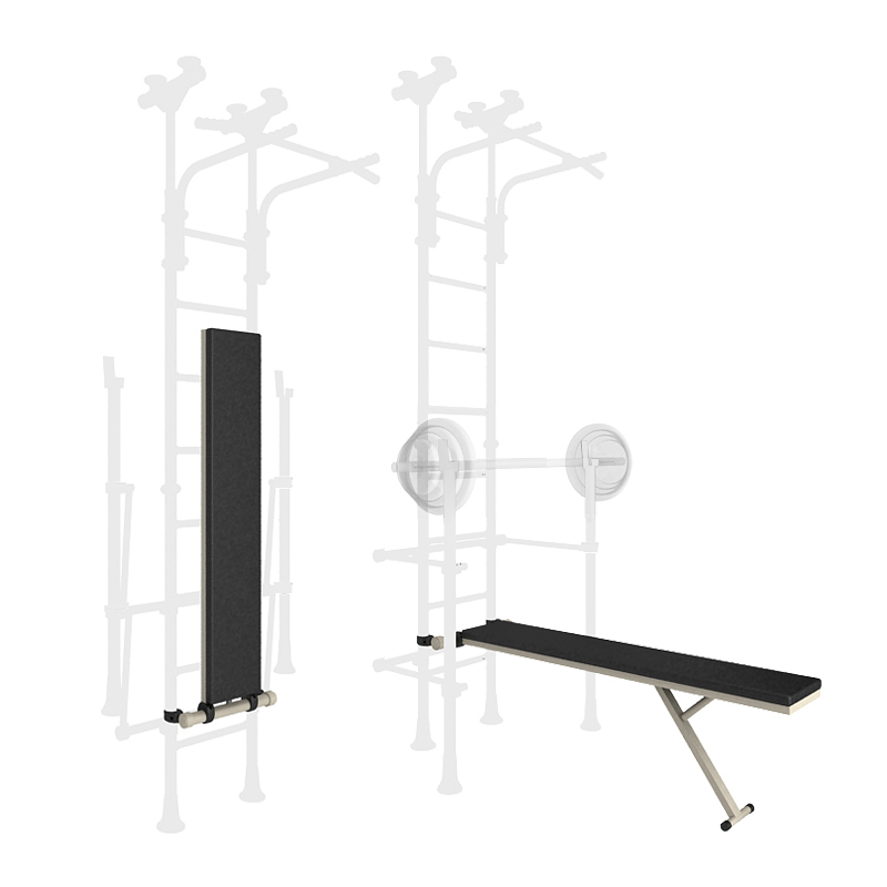 Складная скамья для пресса