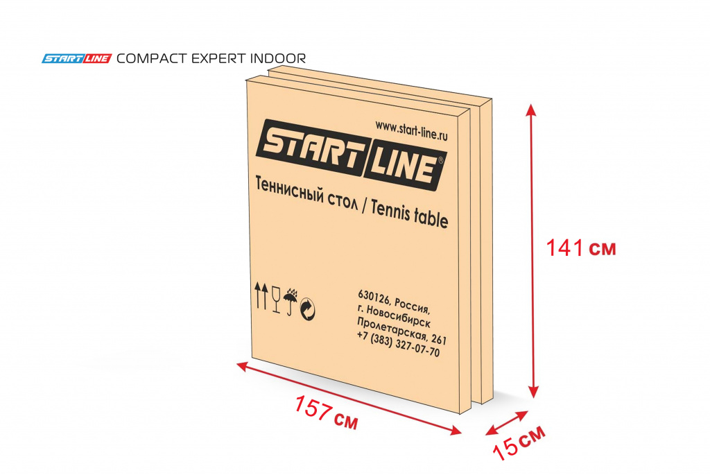 Теннисный стол START LINE Compact Expert Indoor Blue