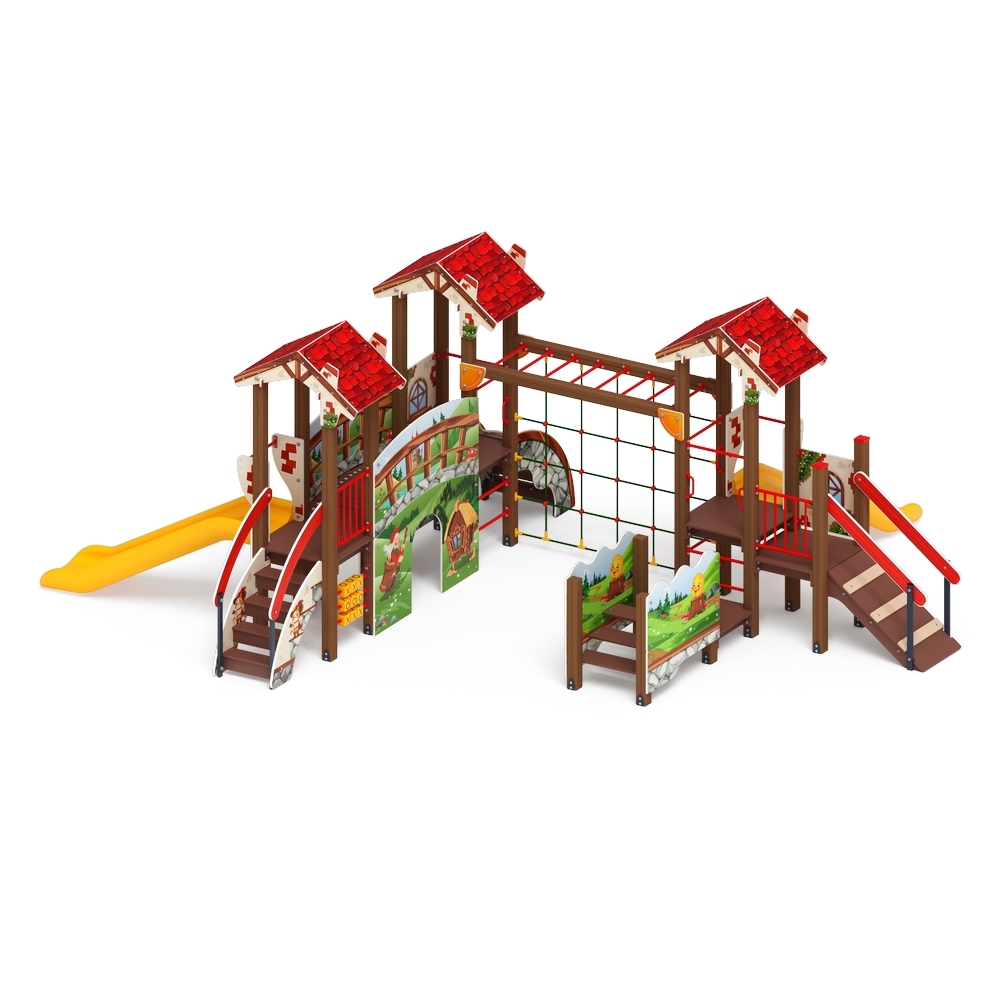 В ГОСТЯХ У СКАЗКИ детский игровой комплекс ДИК 1.05.01-29 (H=900)