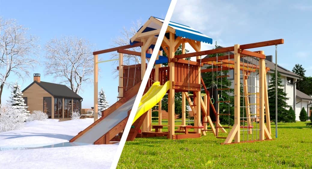 Детская площадка Савушка Семейная "4 сезона"– 10