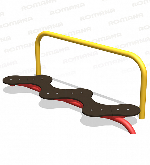 Шагоход ЗМЕЙКА С ПОРУЧНЕМ Romana 057.88.00
