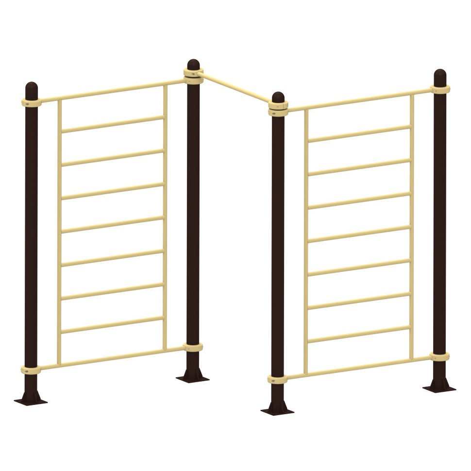 Комплекс спортивный шведская стенка+турник (змейка) Air-Gym YSK38