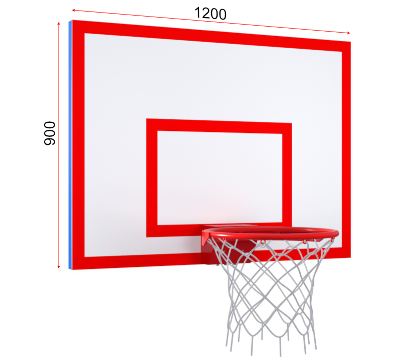 Тренировочный щит из фанеры с кольцом (на выбор)