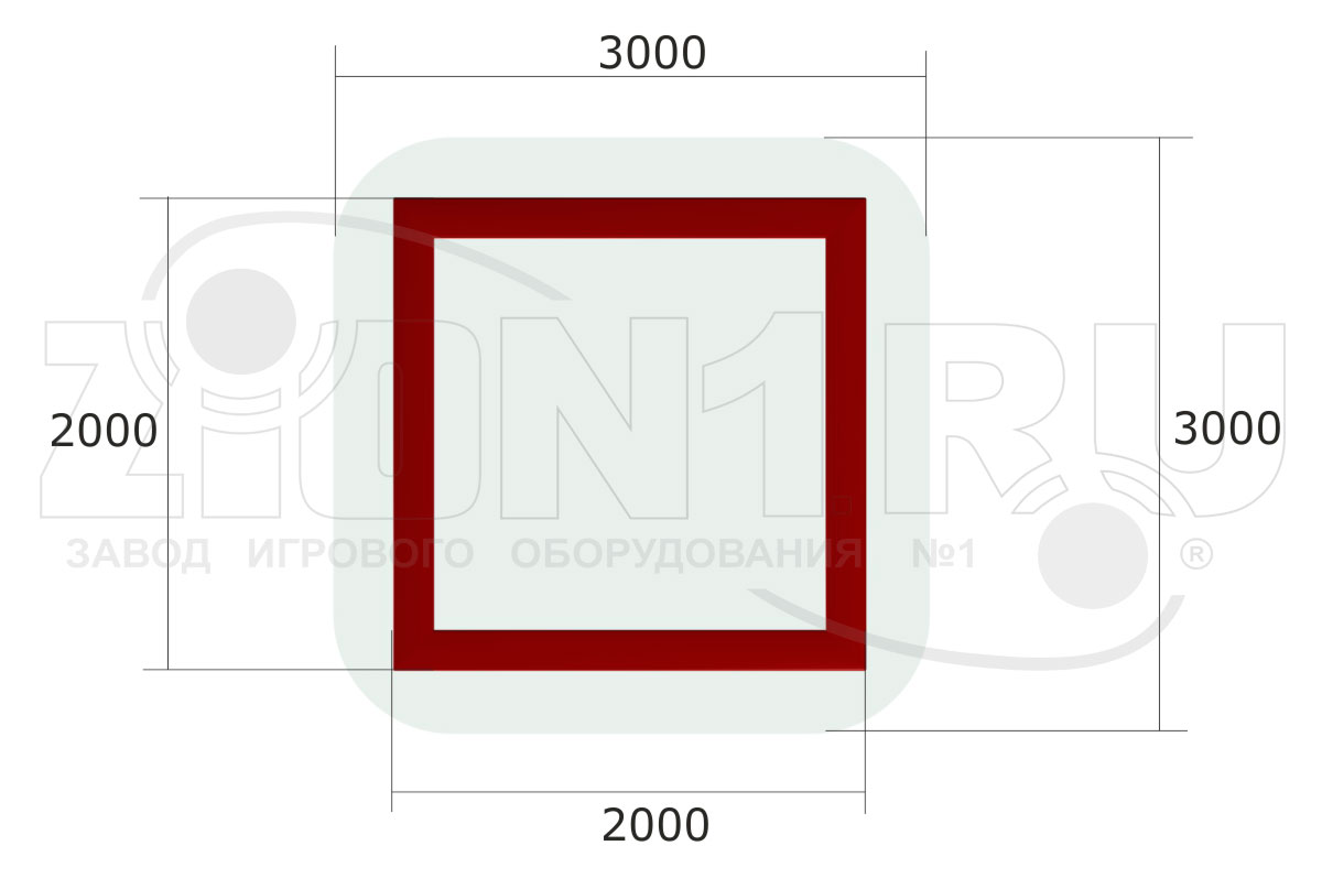 Детская песочница ZION Куличики 2 (П026)
