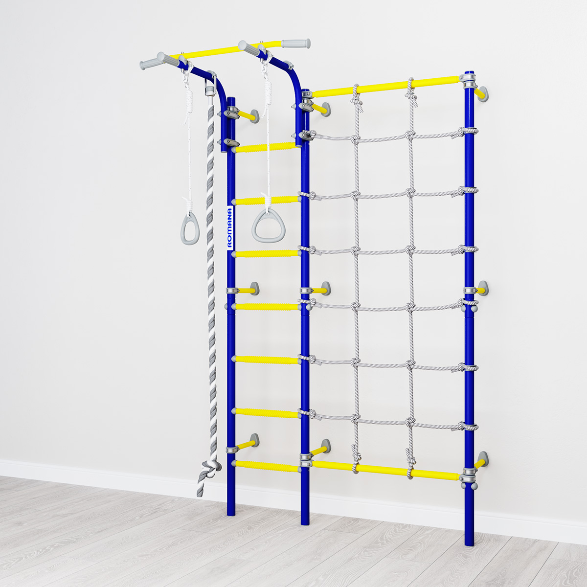 Шведская стенка S3 Romana (01.31.7.06.410.04.00-28) синяя слива