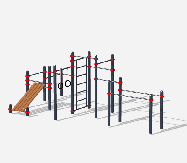 Уличный атлетический комплекс ВОРКАУТ 23 (108)