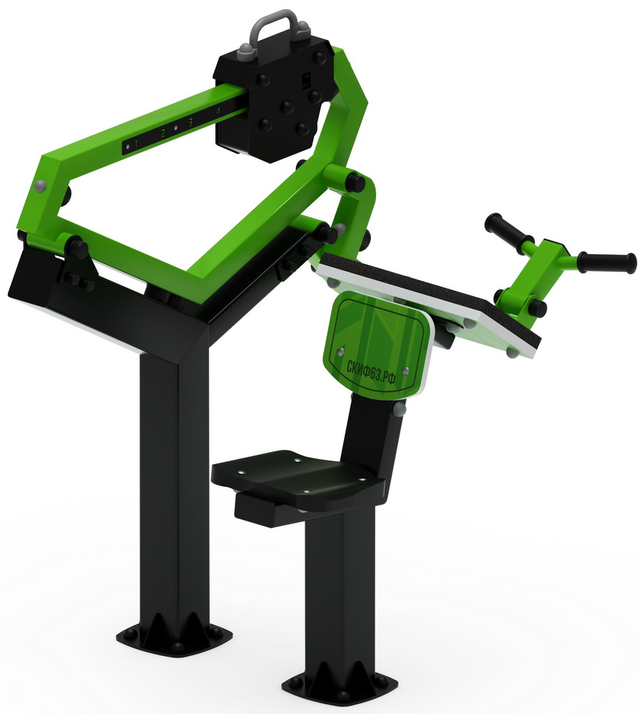 Тренажер уличный БИЦЕПС СИДЯ СТ 034-11