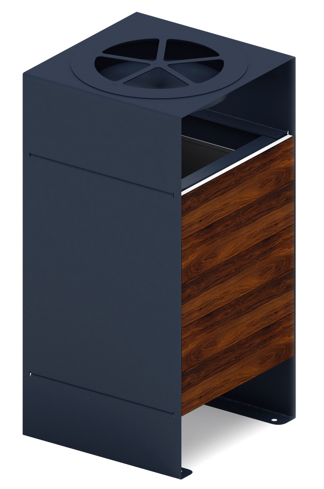 Урна парковая с пепельницей (под анкера) МФ 50.02.02