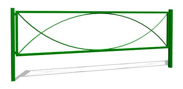 Газонное ограждение ZION  ОГ-16 (ОГ016)