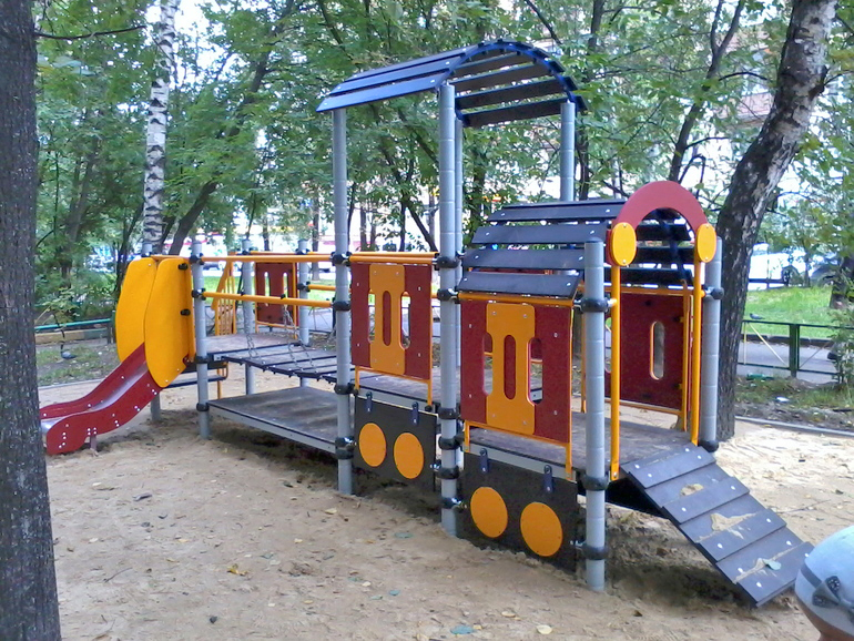 Игровой комплекс Паровоз с вагоном «Romana 111.08.00»