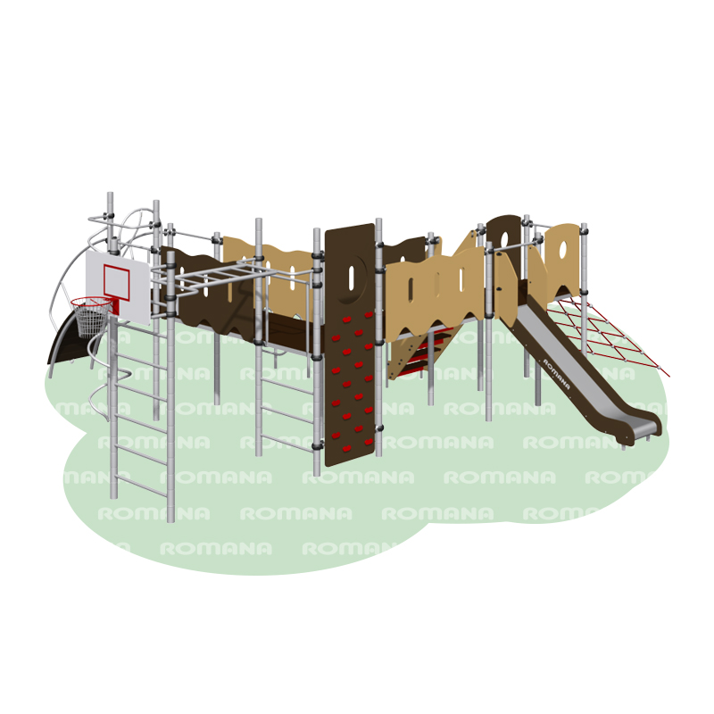 Игровой комплекс «Romana 101.94.00» бежево/коричневый