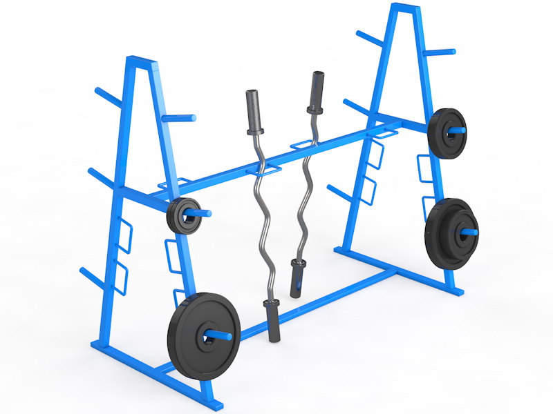 Стойка для грифов и дисков (13.405)