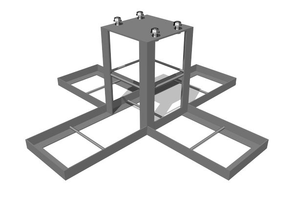 Закладная деталь для каруселей ZION (КР013)