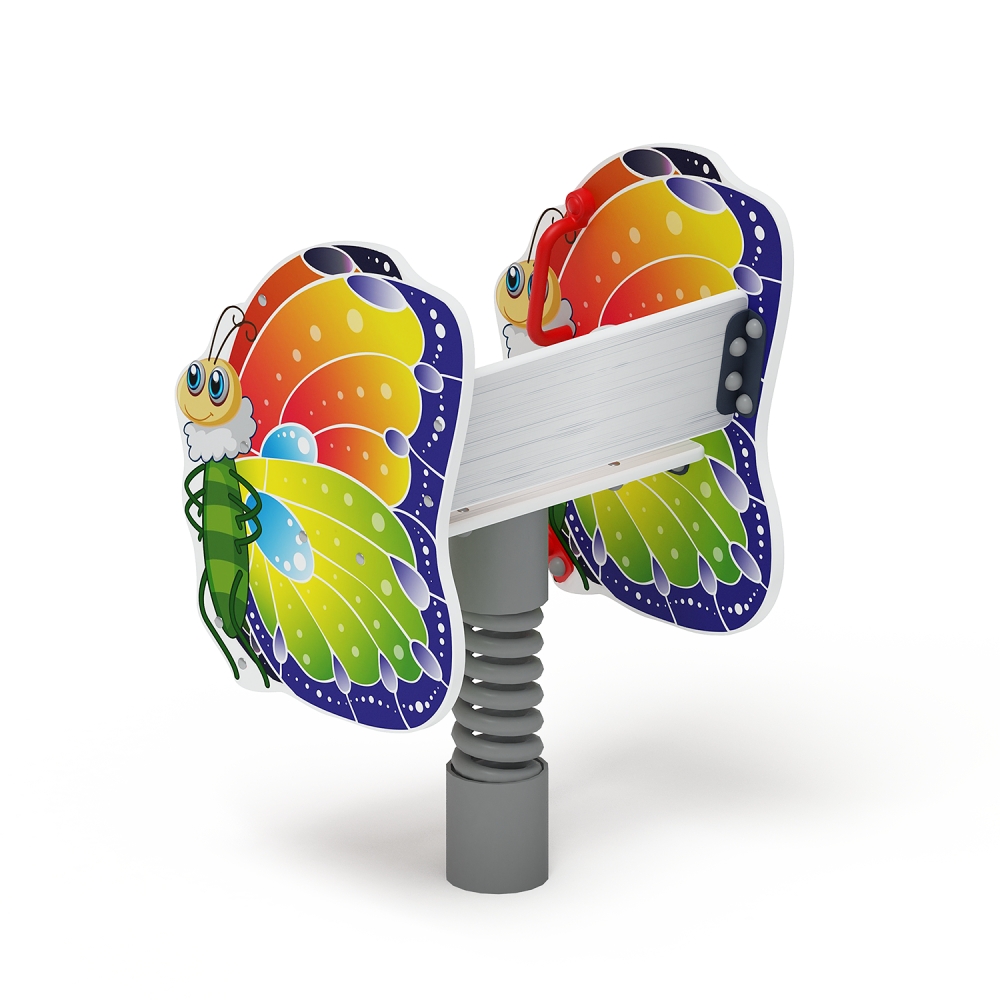 БАБОЧКА качалка на пружине ИО 22.01.01-01