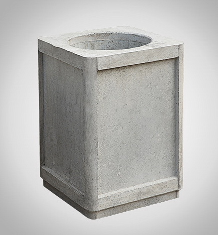 Урна бетонная У-17