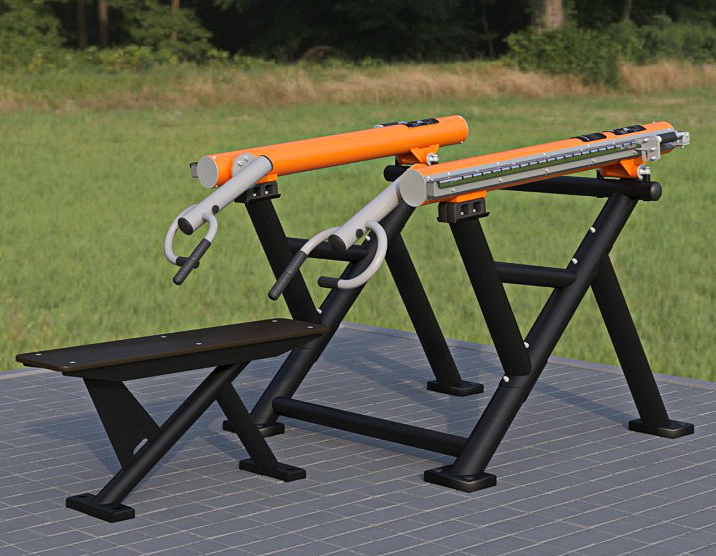 Уличный тренажер ЖИМ ЛЕЖА Romana 211.03.00