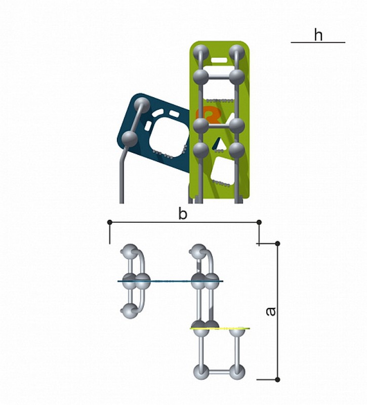 Спортивно-игровой комплекс ЛАЗЫ Romana 057.15.00