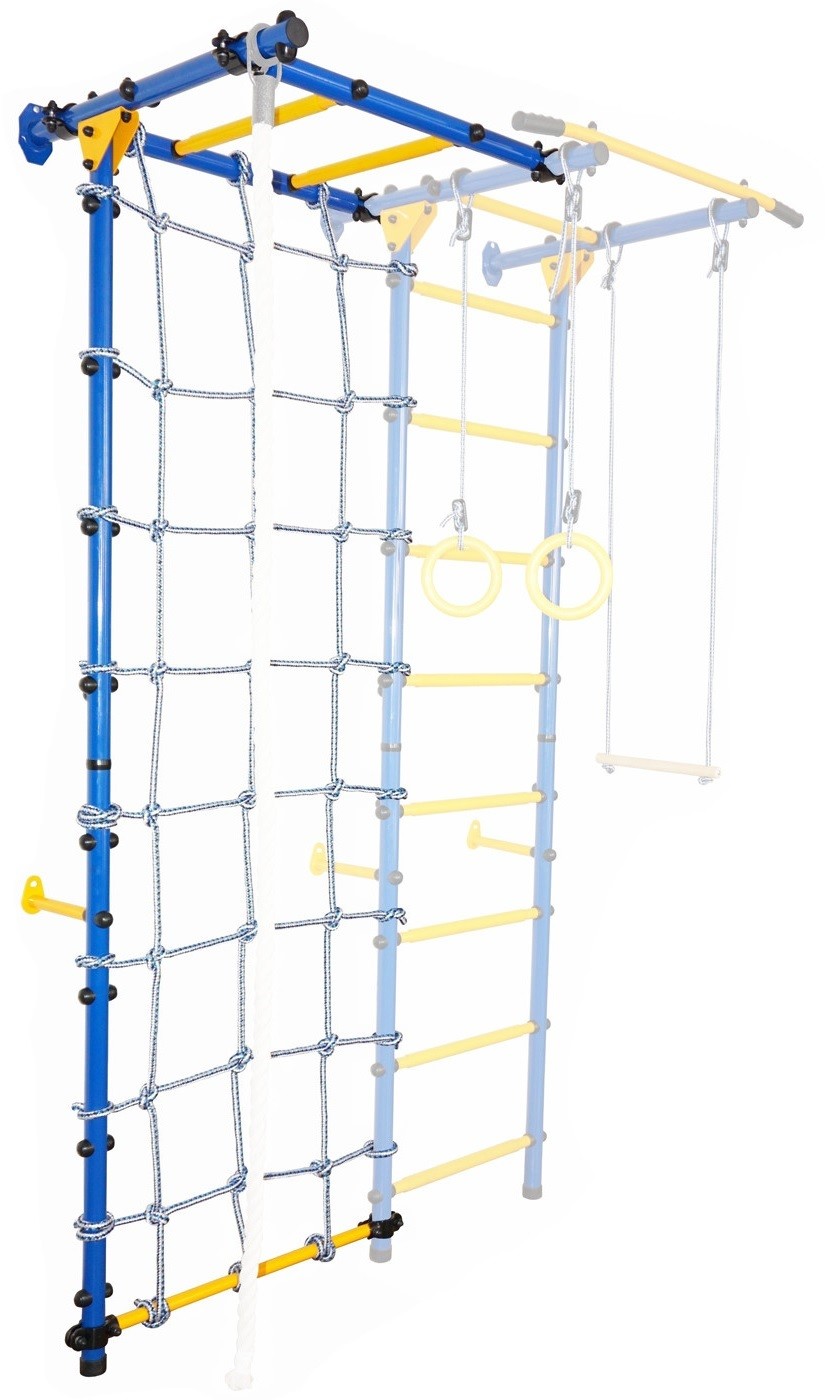 Рукоход-Лайт с сеткой Юный АТЛЕТ сине/жёлтый