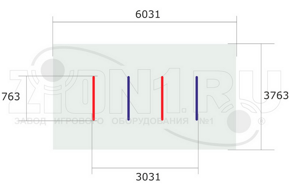 Дуги для подлезания ZION (СЭ039)