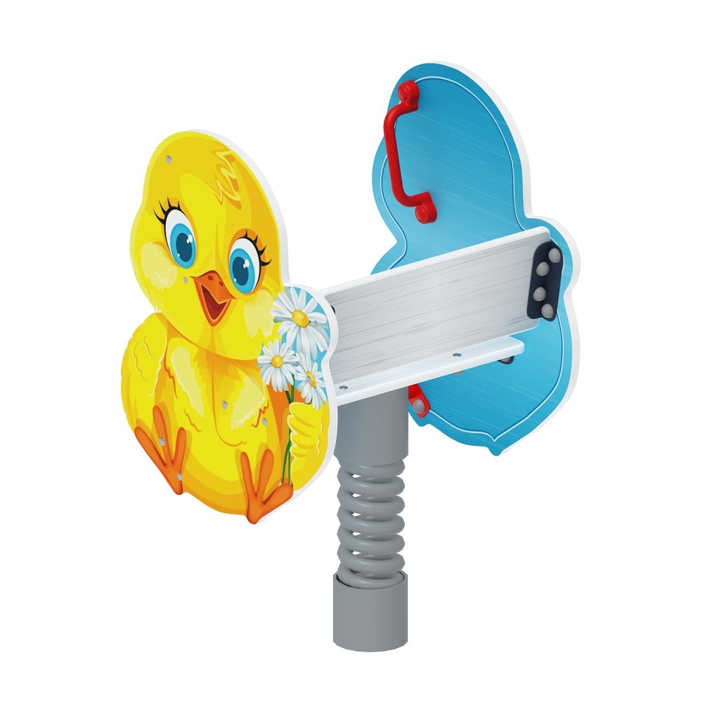 ЦЫПЛЕНОК качалка на пружине ИО 22.01.03-01