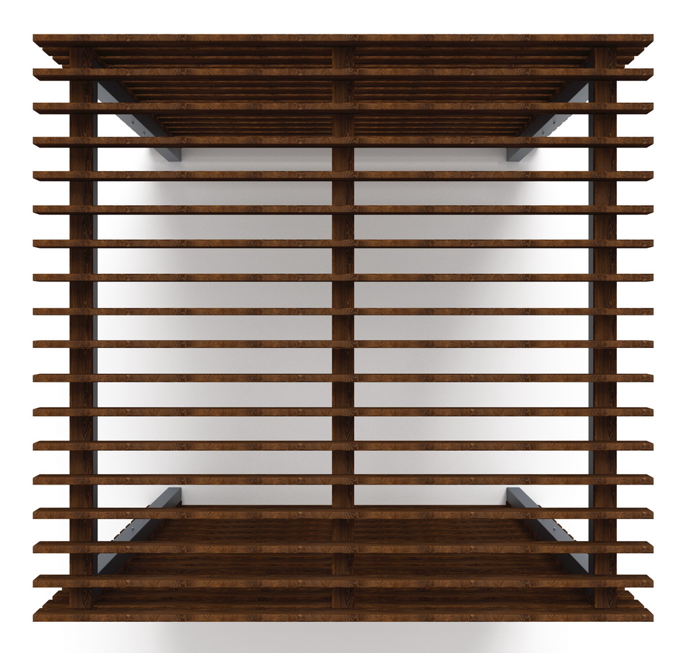 Пергола беседка МФ 77.01.01-01/без поликарбоната/