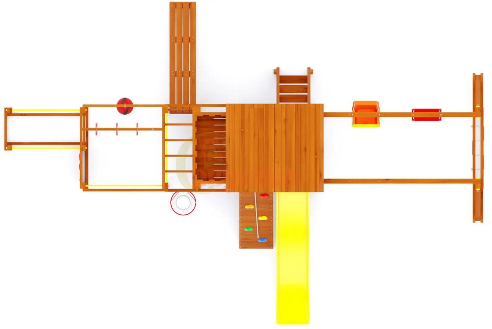Детская площадка Савушка Мастер 4 Семейная
