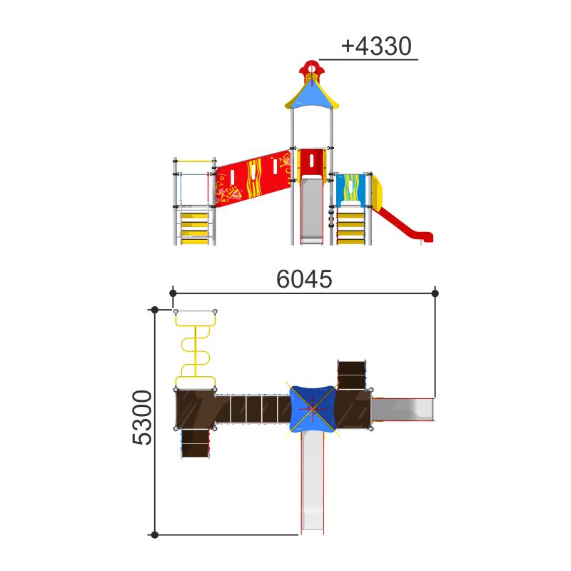 Детская площадка «Romana 101.09.00»