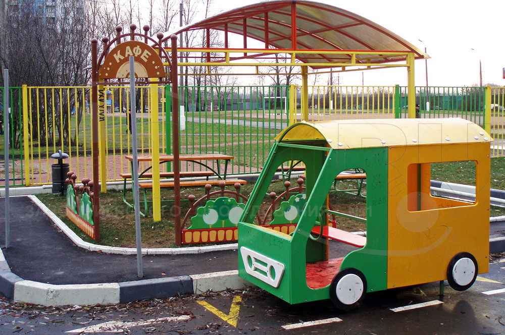 Игровой макет ZION Автобус (ИМ007)