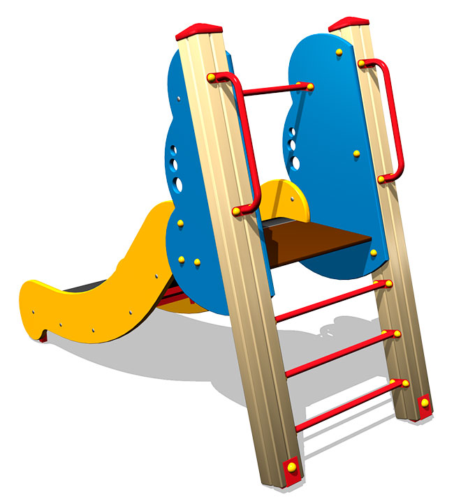 Горка детская ZION Волна H=650 (Г048)