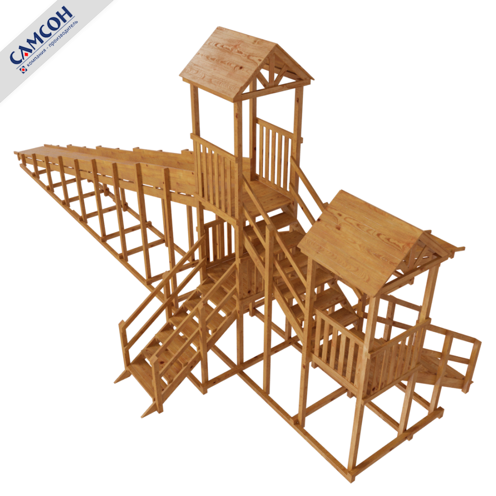 Детская зимняя горка ЗИМА Самсон