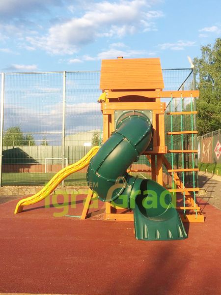 Детская площадка IgraGrad Шато с трубой (домик)