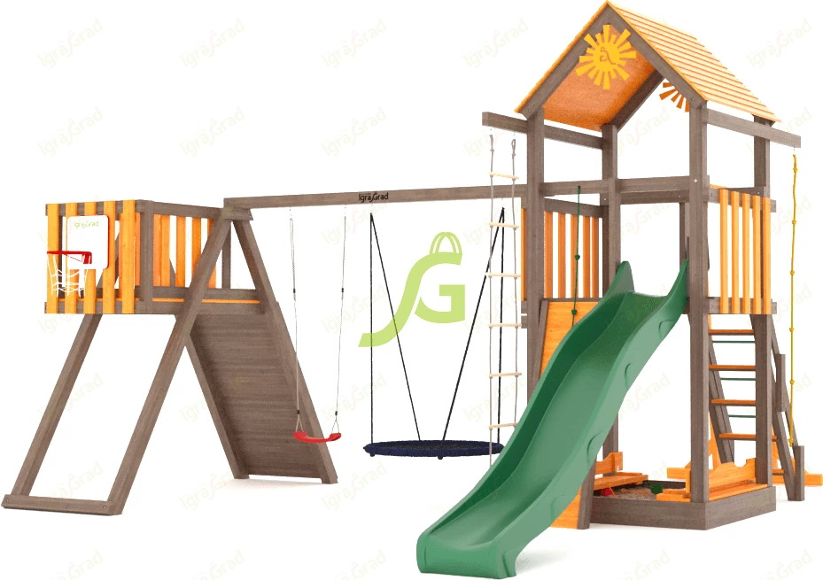Детская площадка IgraGrad Панда Фани Gride мод.2