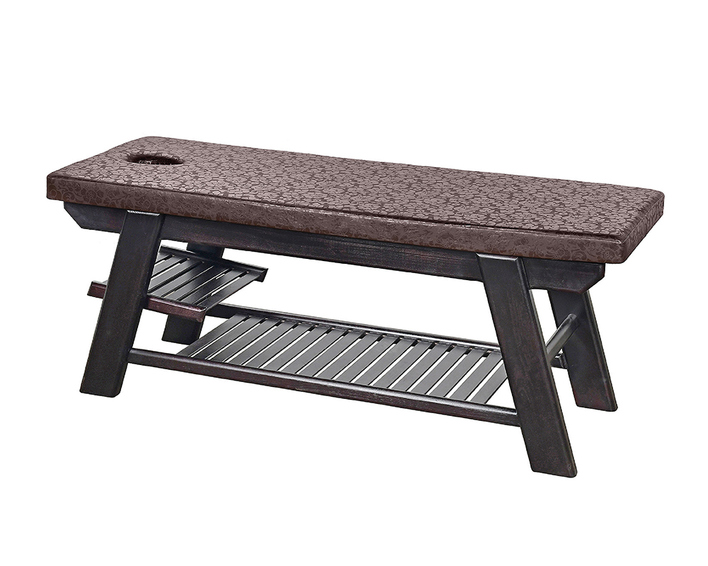 Деревянная массажная кушетка из бука Heliox WCO5