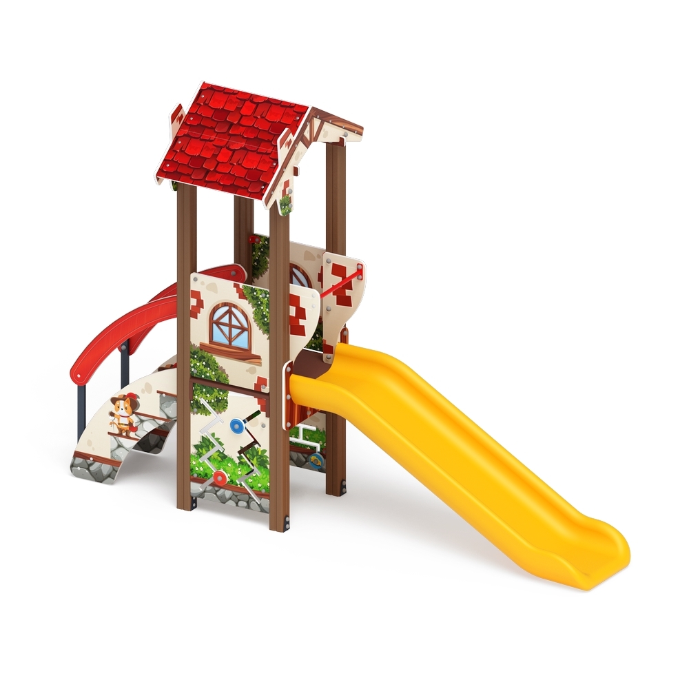 В ГОСТЯХ У СКАЗКИ детский игровой комплекс ДИК 1.05.01-22 (H=900)