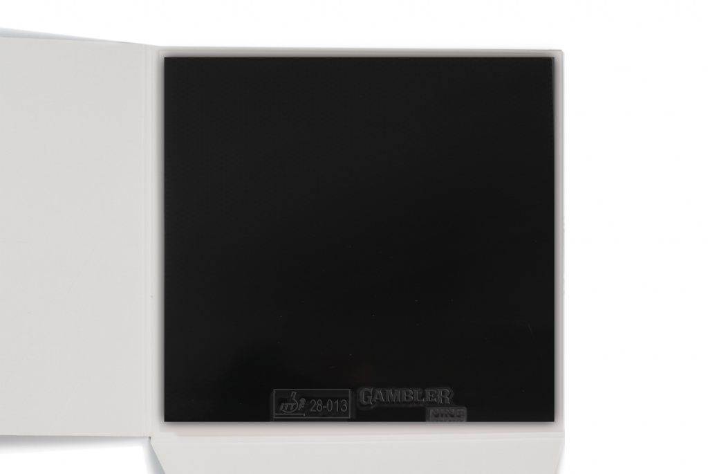 Накладка на ракетку для настольного тенниса GAMBLER Nine ultra tack medium 2,1 black