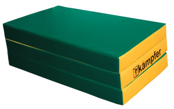 Мат №6 (150х100х10) Kampfer красный/желтый