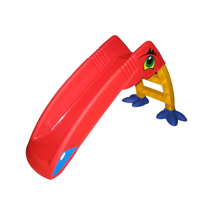 Горка "Пеликан" 607 голубой/зелёный