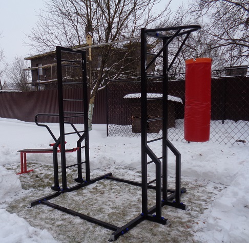 W-3.00 Миникомплекс для воркаута мобильный улучшенный