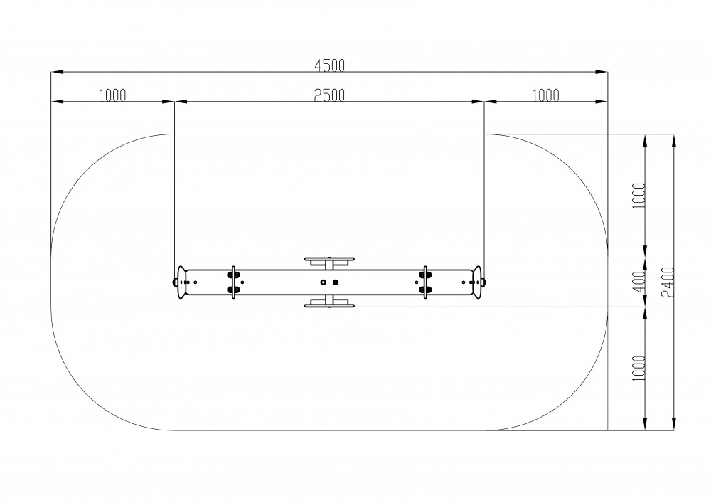 Качалка балансир со спинкой ИО 21.М.01.01-П.01