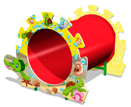 Лаз ZION Труба-Черепаха (ЭЛ026)