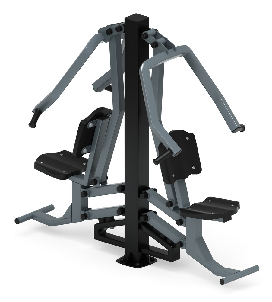 Тренажер уличный ЖИМ ОТ ГРУДИ ДВОЙНОЙ СТ 030-11