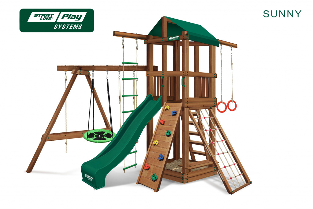Детская площадка SUNNY премиум Кедр slp systems