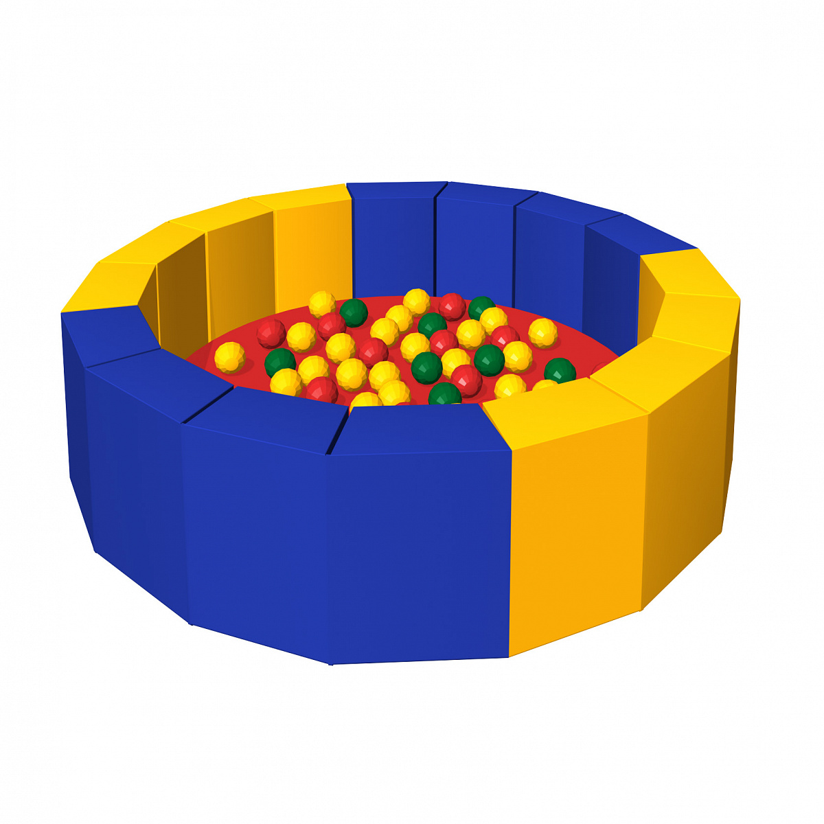 Сухой бассейн c шариками 16 ГРАНЕЙ Romana (ДМФ-МК-14.19.01)