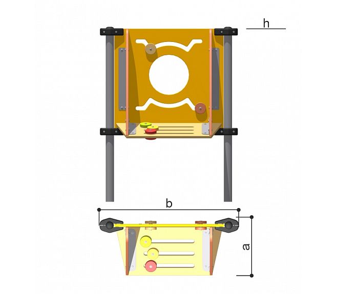 Бизиборд Romana 057.51.00
