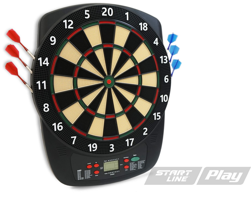 Комплект для игры в электронный дартс START LINE Electronic Dartboard