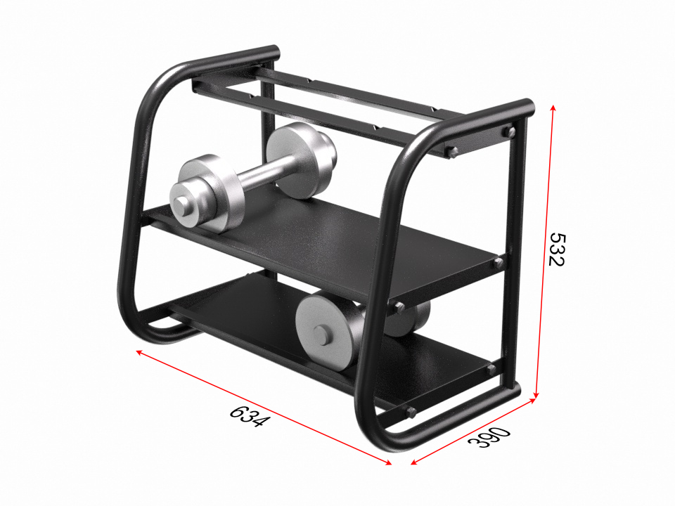 Стойка для гантелей, органайзер для хранения весов (13.402.007)