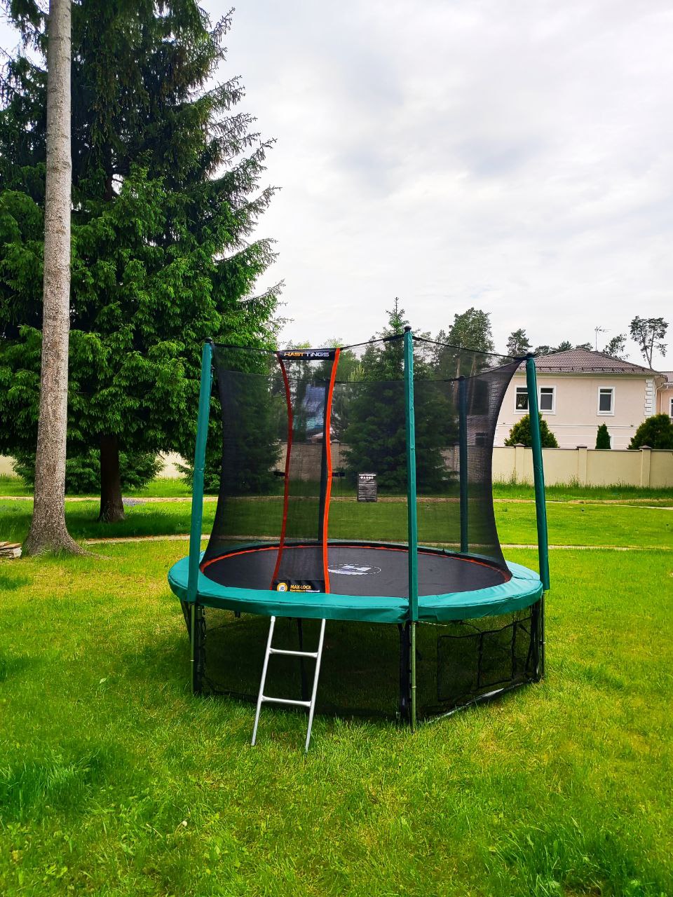 Сборка батута для дачи 