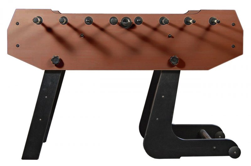 Настольный футбол (кикер) Maccabi 5 ф (140x75x89 см, махагон, складной)